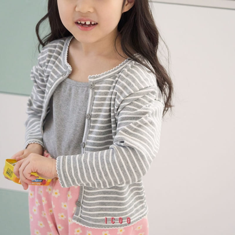 Icoo - Korean Children Fashion - #todddlerfashion - Pin Coat Cardigan - 9