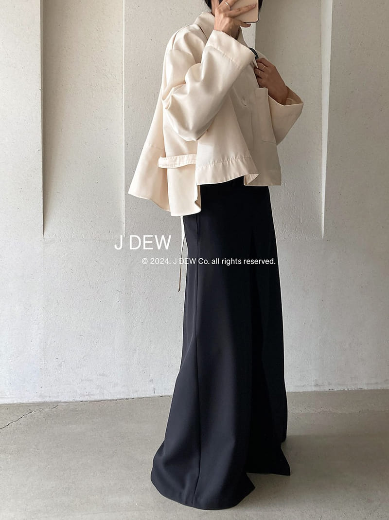 J dew - Korean Women Fashion - #momslook - Prim Short Trench Jacket - 9