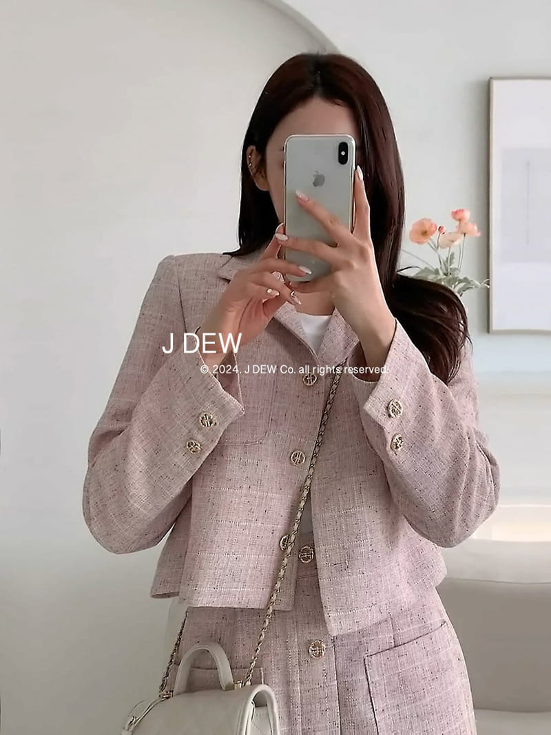 J dew - Korean Women Fashion - #momslook - TT Tweed Jacket  - 11