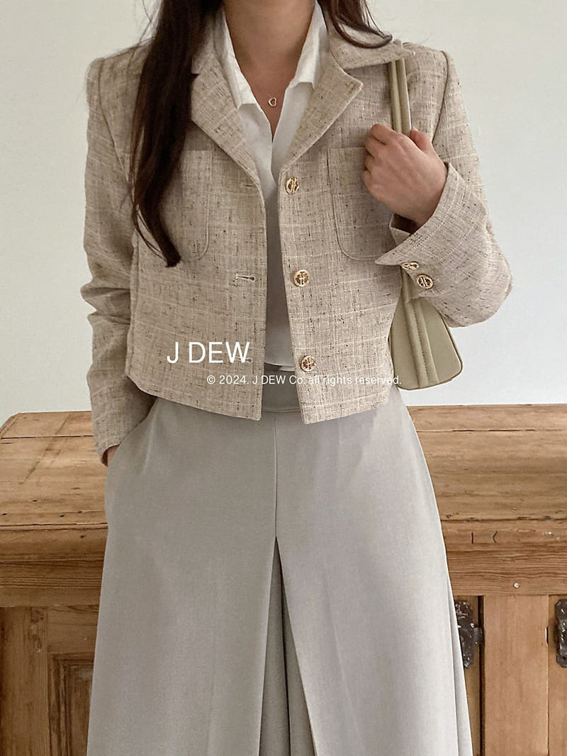 J dew - Korean Women Fashion - #momslook - TT Tweed Jacket  - 8