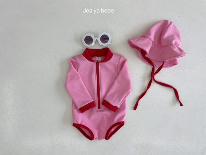 Jeaya & Mymi - Korean Children Fashion - #kidsshorts - Vanilla Swimsuit  - 7