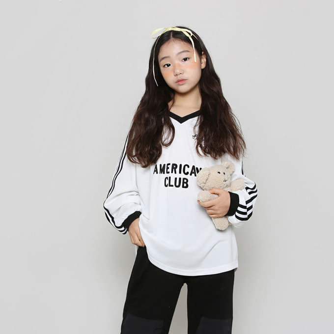 Jenny Basic - Korean Children Fashion - #childrensboutique - Club Jersey Tee