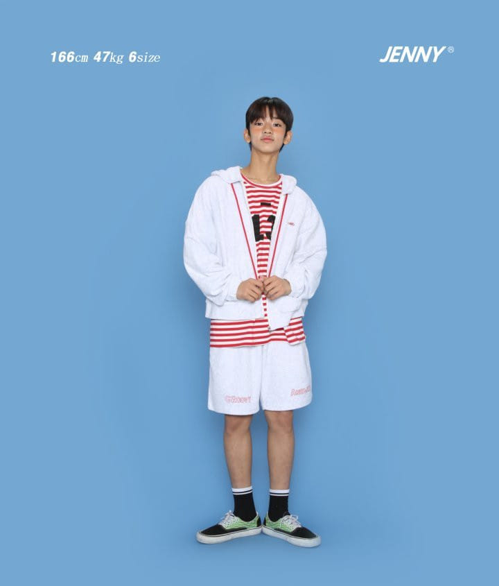 Jenny Basic - Korean Children Fashion - #childrensboutique - Point Terry Zip Up - 9