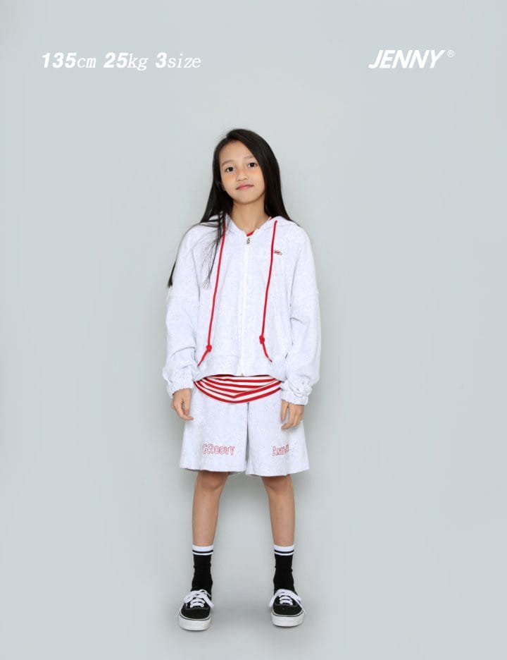 Jenny Basic - Korean Children Fashion - #littlefashionista - Point Terry Zip Up - 3