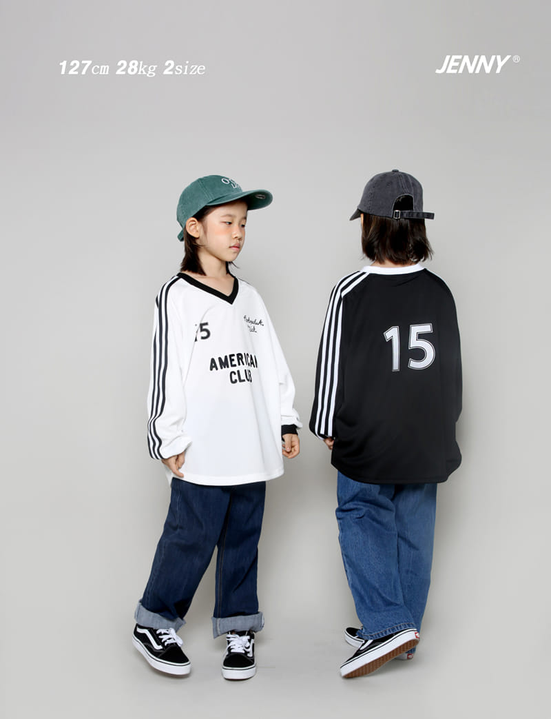 Jenny Basic - Korean Children Fashion - #magicofchildhood - Club Jersey Tee - 10