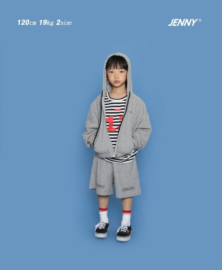 Jenny Basic - Korean Children Fashion - #minifashionista - Point Terry Zip Up - 5