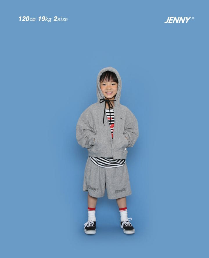 Jenny Basic - Korean Children Fashion - #prettylittlegirls - Point Terry Zip Up - 6
