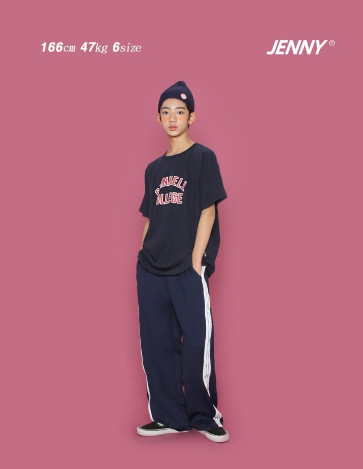 Jenny Basic - Korean Children Fashion - #minifashionista - Tape Jersey Pants - 4