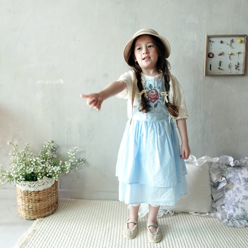 Jm Snail - Korean Children Fashion - #Kfashion4kids - Rose Apron One-Piece - 9
