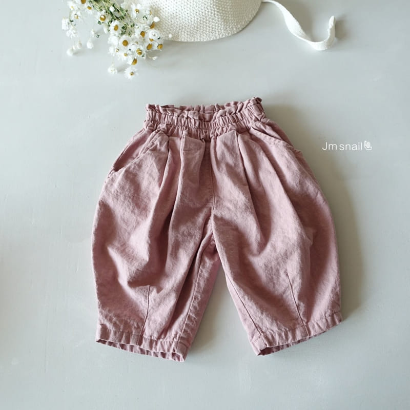 Jm Snail - Korean Children Fashion - #childofig - Jug Baggy Cropped Shorts - 11