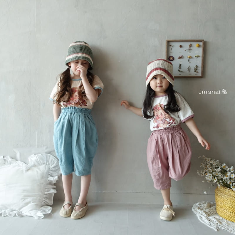 Jm Snail - Korean Children Fashion - #childrensboutique - Lucky Girl Jensa Tee - 2