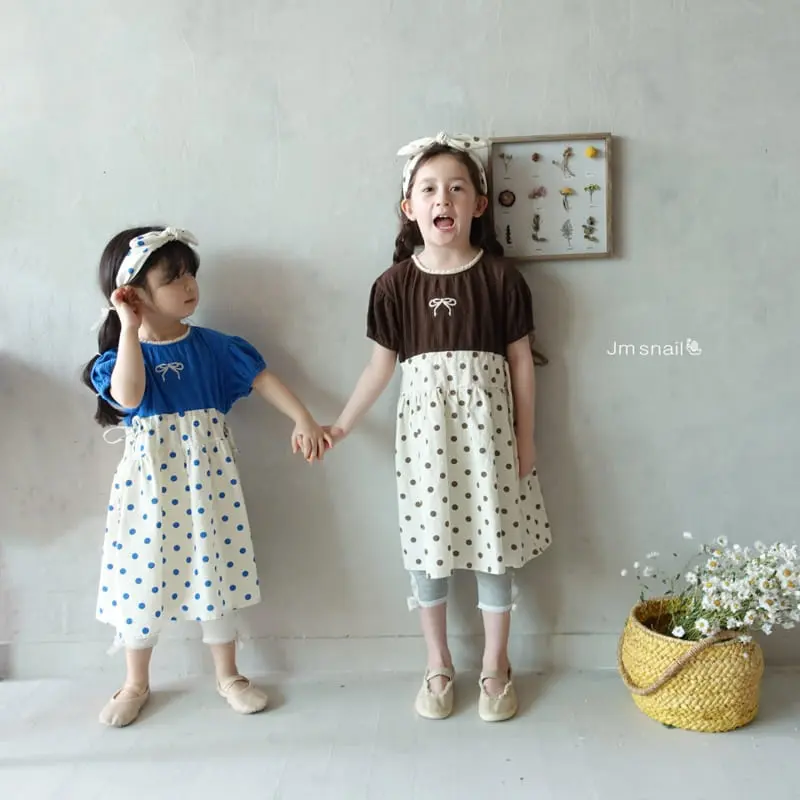 Jm Snail - Korean Children Fashion - #childrensboutique - Satorini Dot One-Piece - 7