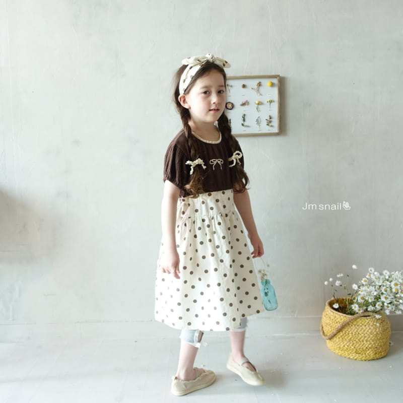 Jm Snail - Korean Children Fashion - #designkidswear - Satorini Dot One-Piece - 8