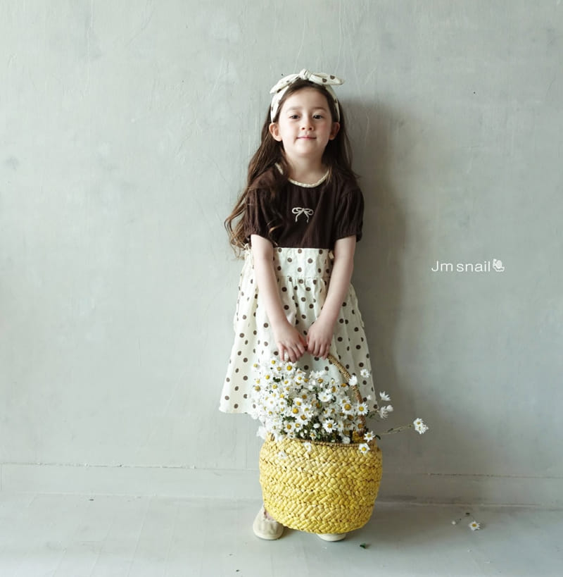 Jm Snail - Korean Children Fashion - #fashionkids - Satorini Dot One-Piece - 10