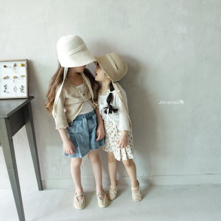Jm Snail - Korean Children Fashion - #kidsshorts - Ballet Core Knit Cardigan - 2