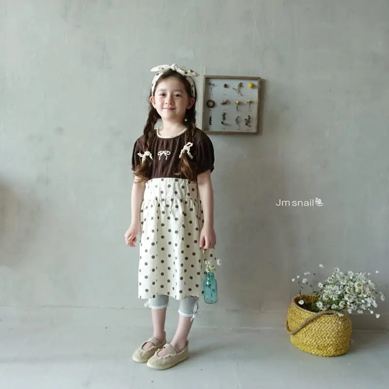 Jm Snail - Korean Children Fashion - #kidsshorts - Satorini Dot One-Piece - 11