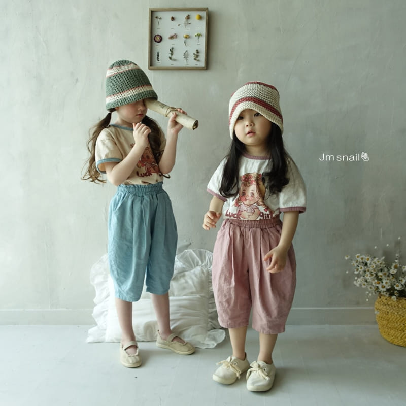 Jm Snail - Korean Children Fashion - #kidsstore - Lucky Girl Jensa Tee - 7