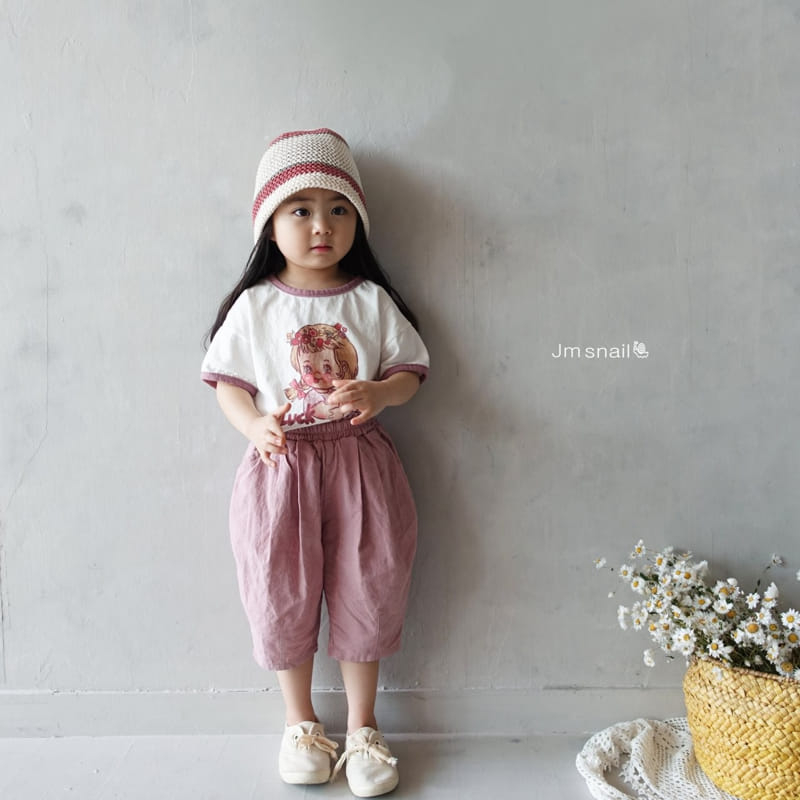 Jm Snail - Korean Children Fashion - #kidzfashiontrend - Lucky Girl Jensa Tee - 8