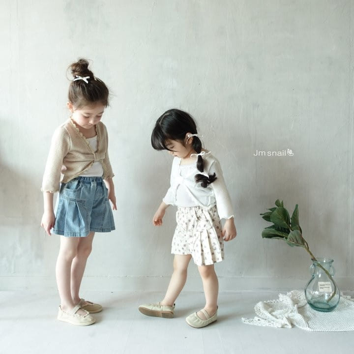 Jm Snail - Korean Children Fashion - #kidsstore - Ballet Core Knit Cardigan - 4