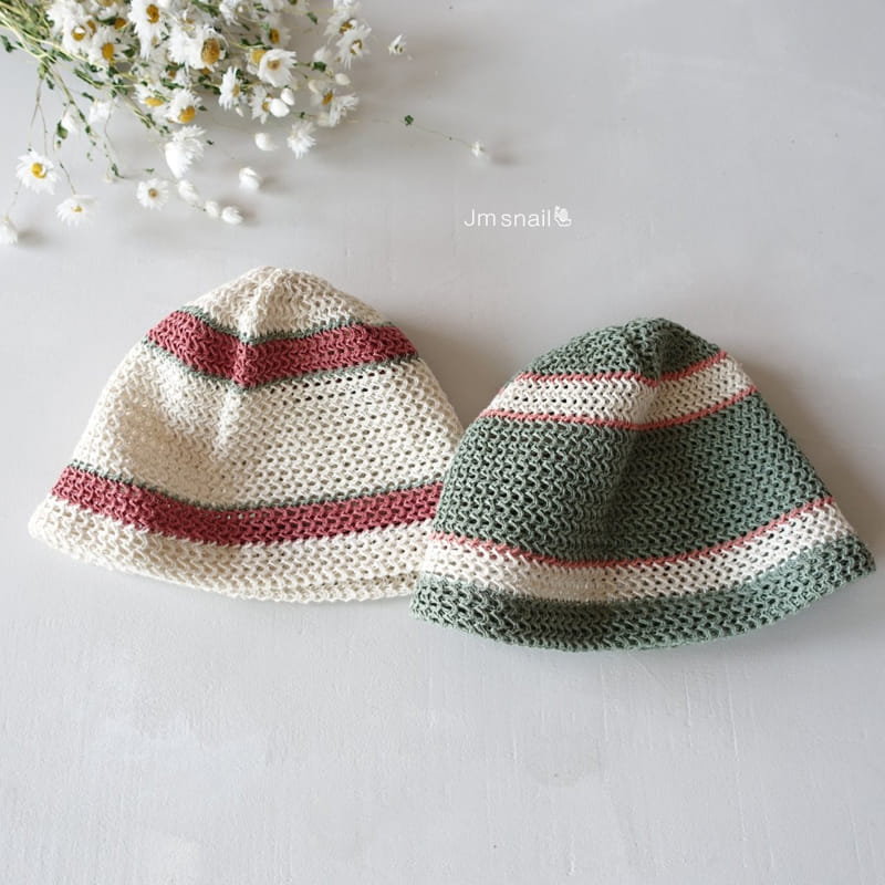 Jm Snail - Korean Children Fashion - #littlefashionista - Knit ST Bucket Hat