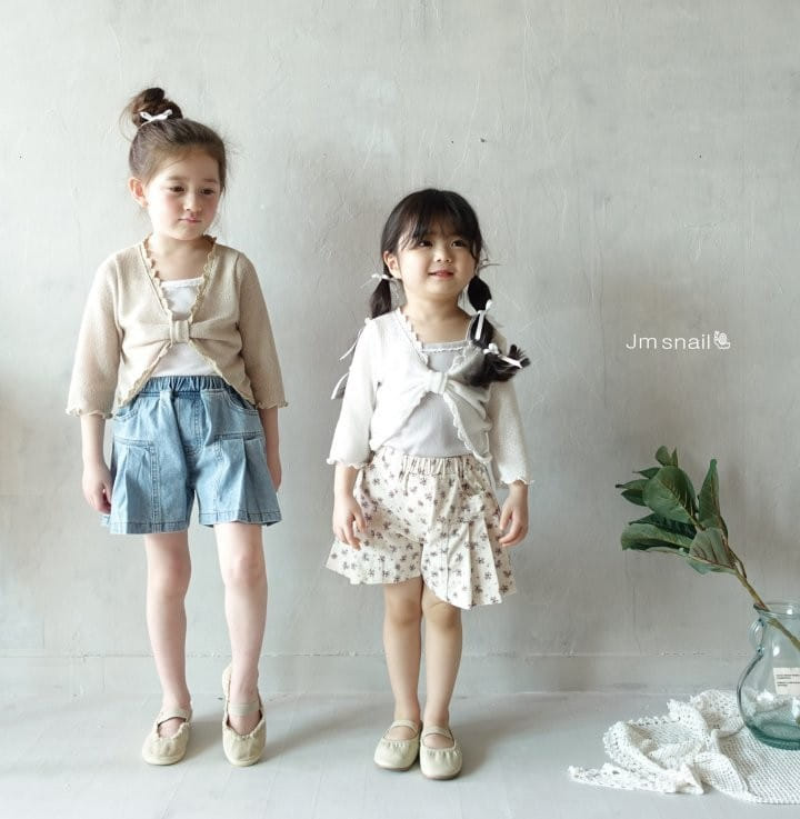 Jm Snail - Korean Children Fashion - #littlefashionista - Ballet Core Knit Cardigan - 6