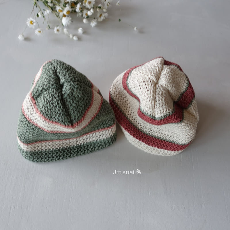 Jm Snail - Korean Children Fashion - #magicofchildhood - Knit ST Bucket Hat - 2