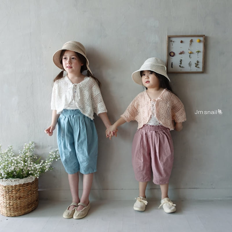 Jm Snail - Korean Children Fashion - #minifashionista - Jug Baggy Cropped Shorts - 6