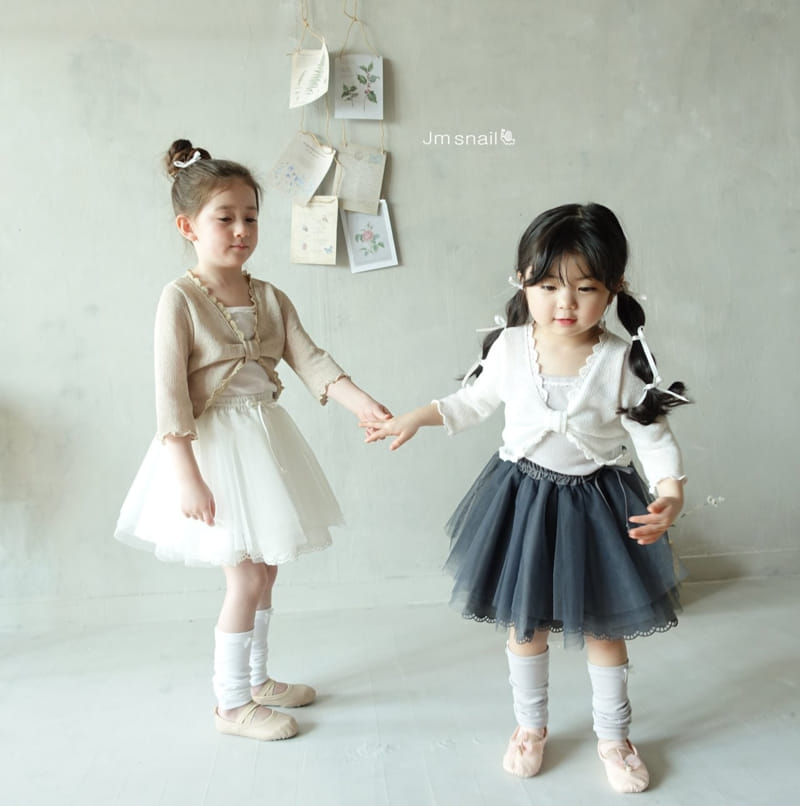 Jm Snail - Korean Children Fashion - #prettylittlegirls - Flare Ballet Core Mesh Skirt - 9