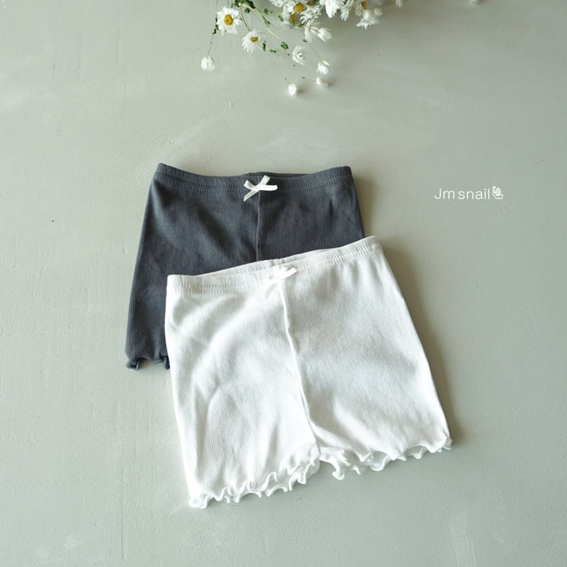 Jm Snail - Korean Children Fashion - #stylishchildhood - Rib Under Shorts - 2