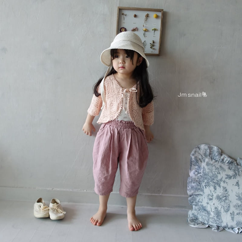 Jm Snail - Korean Children Fashion - #stylishchildhood - Jug Baggy Cropped Shorts - 10