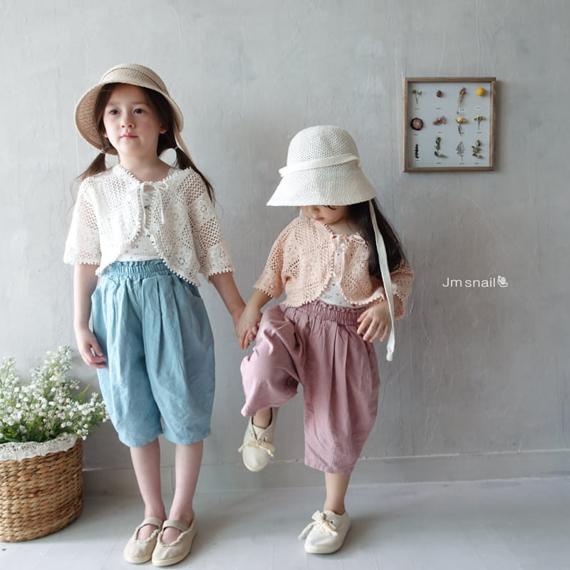 Jm Snail - Korean Children Fashion - #toddlerclothing - Jug Baggy Cropped Shorts - 9