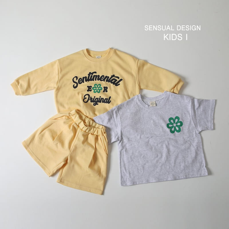 Kids i - Korean Children Fashion - #Kfashion4kids - Flower Top Bottom Set - 3