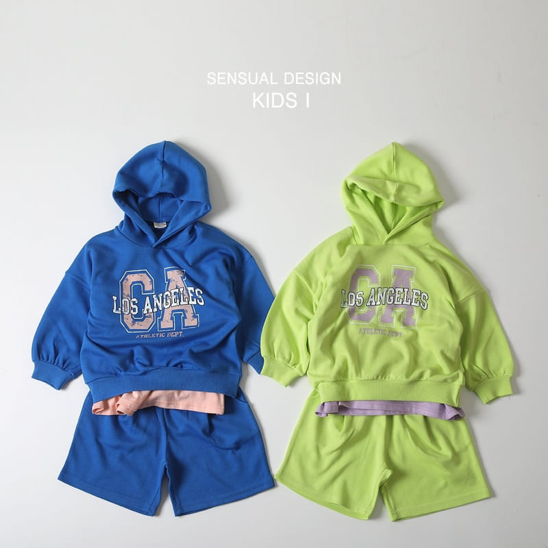 Kids i - Korean Children Fashion - #designkidswear - CA Hoddy Top Bottom Set