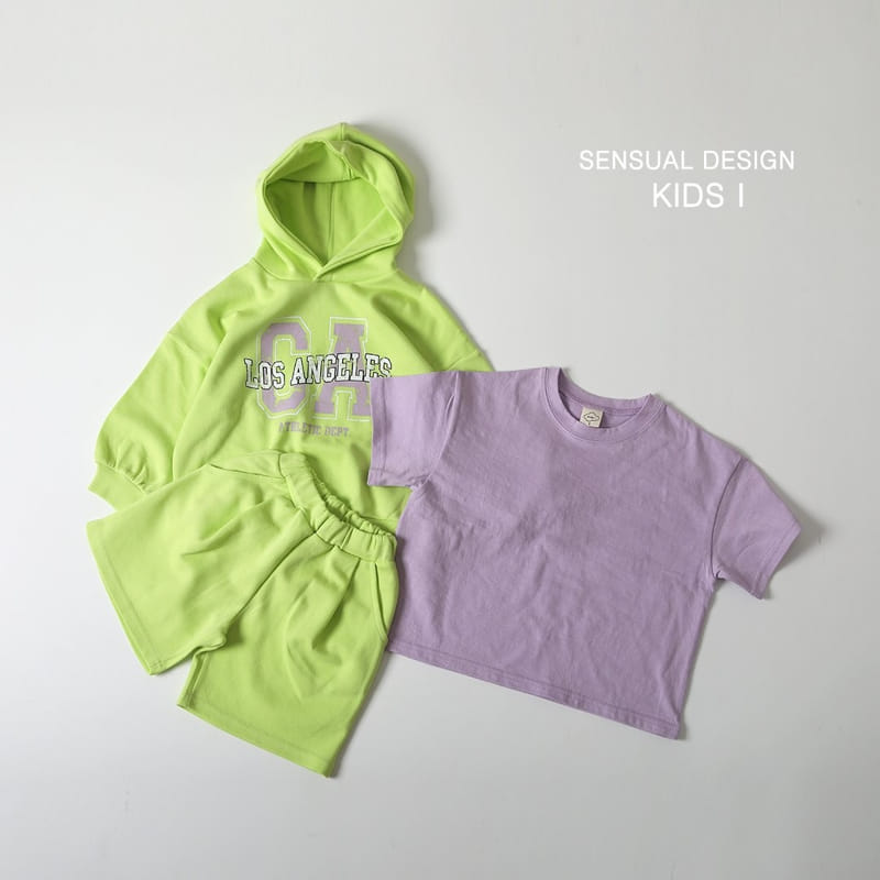 Kids i - Korean Children Fashion - #fashionkids - CA Hoddy Top Bottom Set - 3