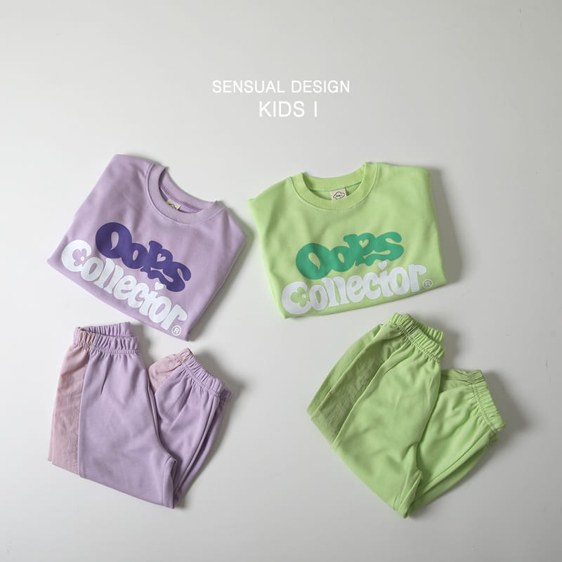 Kids i - Korean Children Fashion - #discoveringself - Oops Top Bottom Set - 4