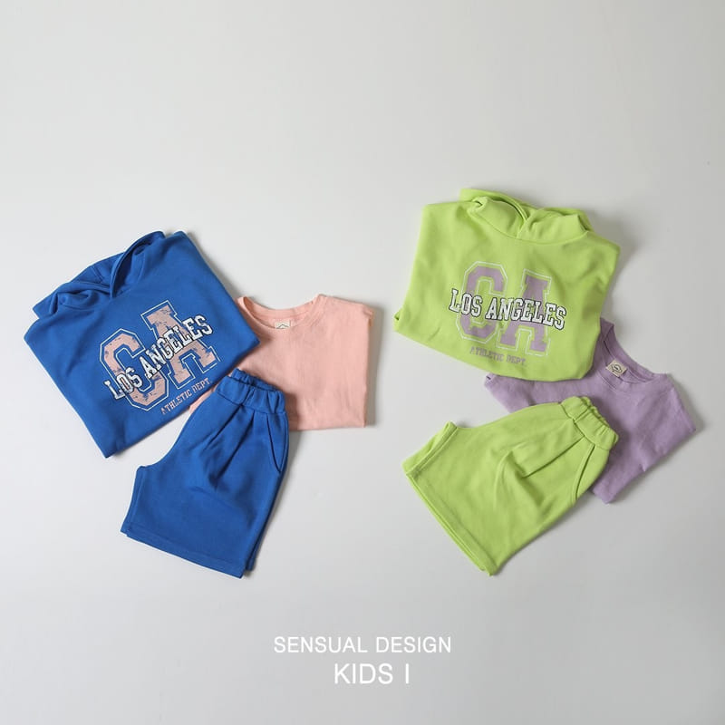 Kids i - Korean Children Fashion - #fashionkids - CA Hoddy Top Bottom Set - 4
