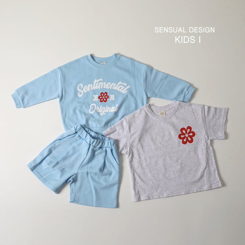Kids i - Korean Children Fashion - #kidzfashiontrend - Flower Top Bottom Set - 2