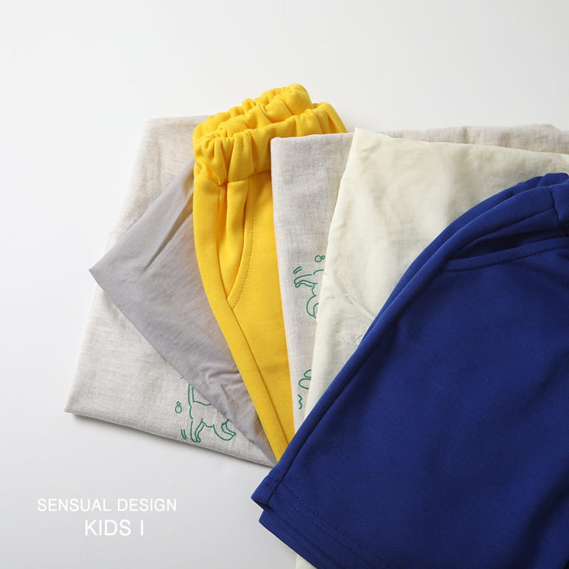 Kids i - Korean Children Fashion - #kidzfashiontrend - Animal Top Bottom Set - 6