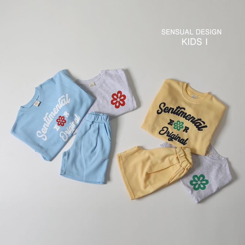 Kids i - Korean Children Fashion - #Kfashion4kids - Flower Top Bottom Set - 4