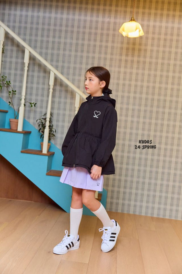 Kudos - Korean Children Fashion - #childrensboutique - Love Golf Shirring Jacket - 3