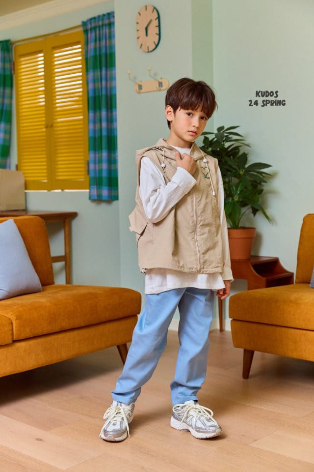 Kudos - Korean Children Fashion - #designkidswear - Love Golf Hoody Zip Up - 4