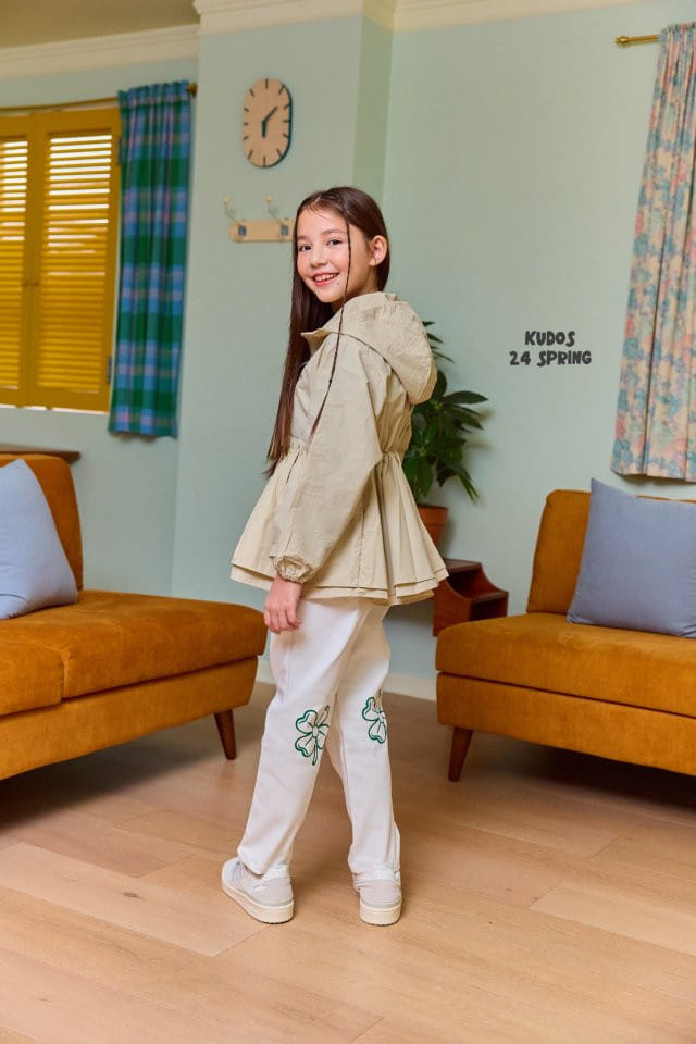 Kudos - Korean Children Fashion - #fashionkids - Love Golf Shirring Jacket - 6