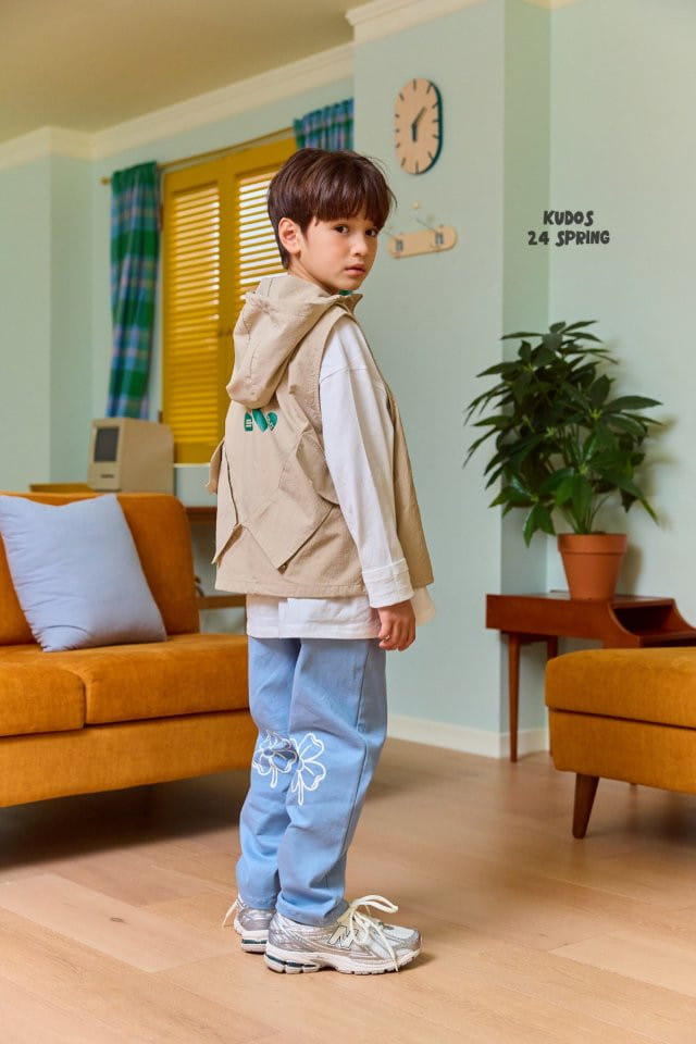 Kudos - Korean Children Fashion - #fashionkids - Love Golf Hoody Zip Up - 5