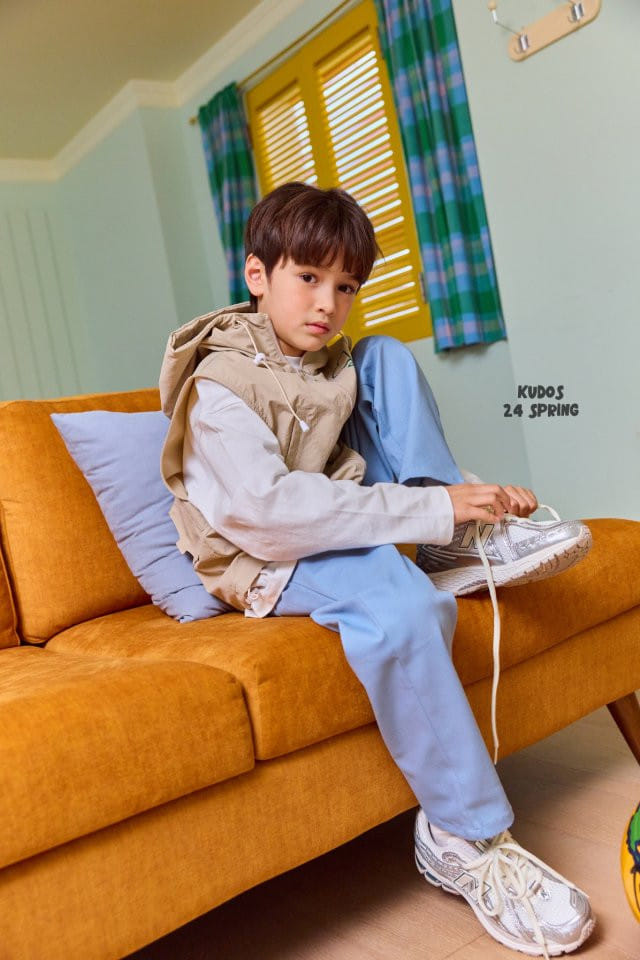 Kudos - Korean Children Fashion - #kidsshorts - Love Golf Hoody Zip Up - 6