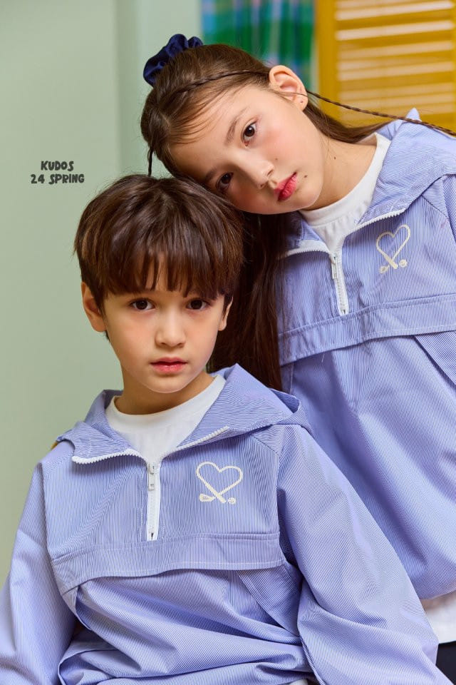 Kudos - Korean Children Fashion - #kidsstore - Love Golf Hoody Anorak - 6
