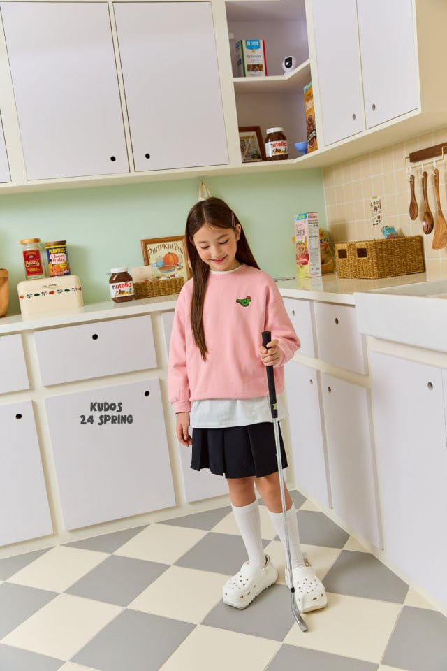 Kudos - Korean Children Fashion - #magicofchildhood - Love Golf Pleats Skirt Pants - 4