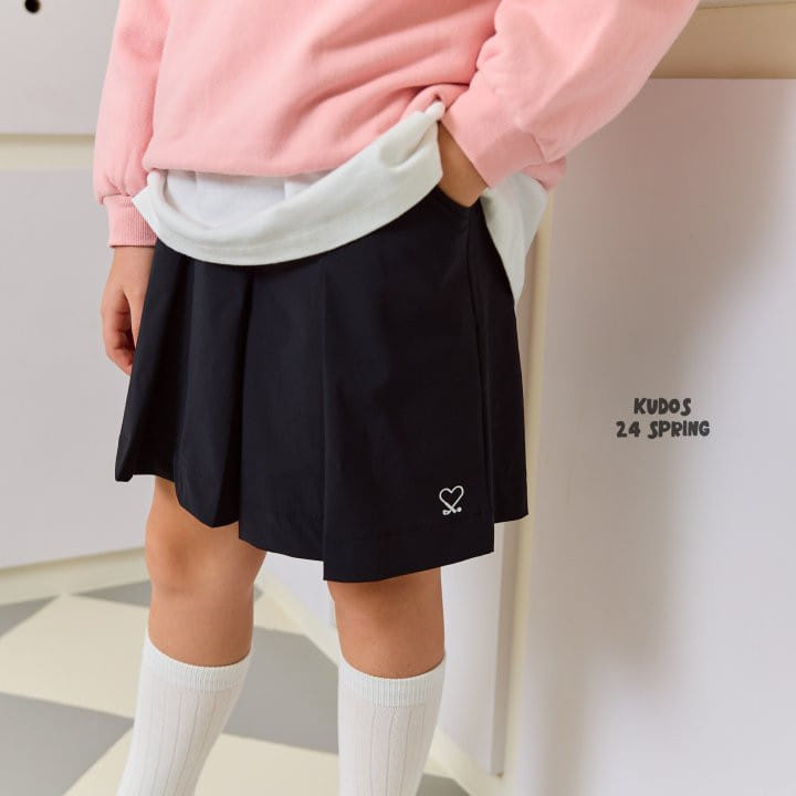 Kudos - Korean Children Fashion - #prettylittlegirls - Love Golf Pleats Skirt Pants - 5