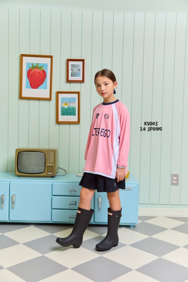 Kudos - Korean Children Fashion - #toddlerclothing - Love Golf Pleats Skirt Pants - 7