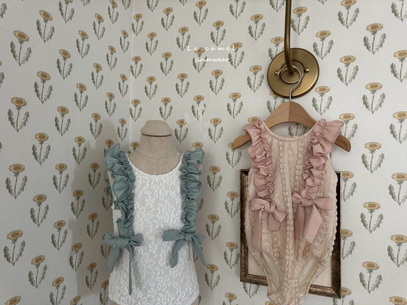 La Camel - Korean Baby Fashion - #babyoutfit - Angel Swim Suit - 6
