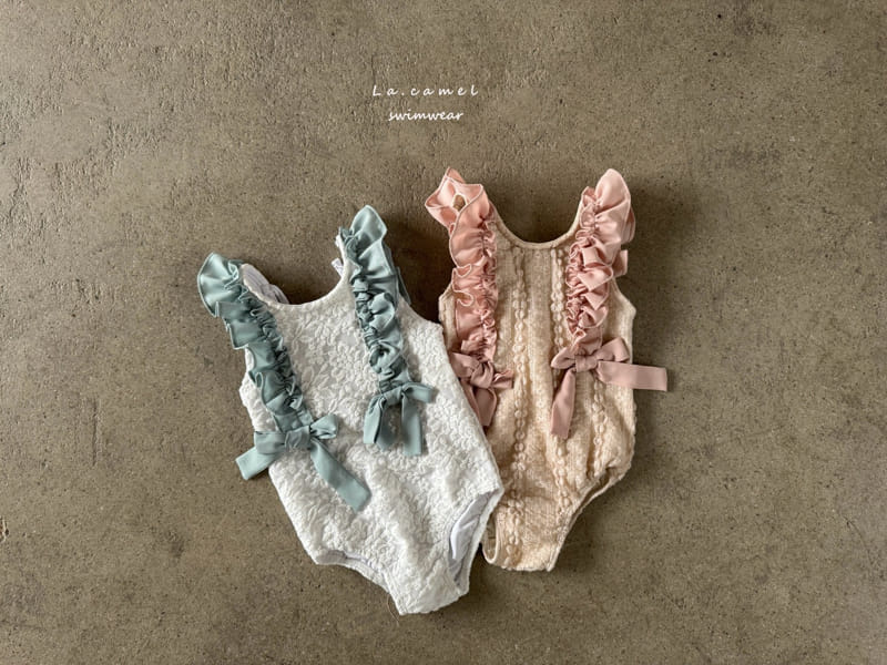 La Camel - Korean Baby Fashion - #babywear - Angel Swim Suit - 7